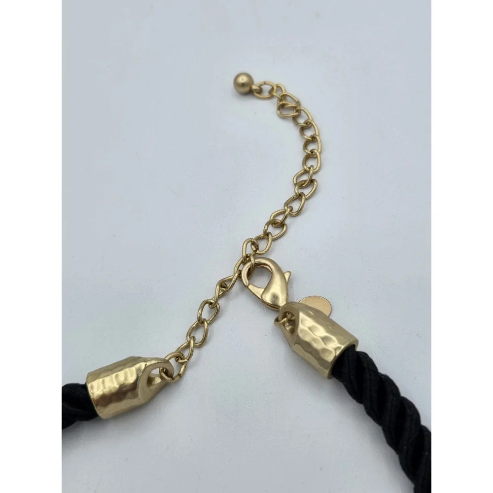 VINTAGE Chico's Fashion Statement Gold Toned Necklace - 24" Excellent Condition - Picture 7 of 9